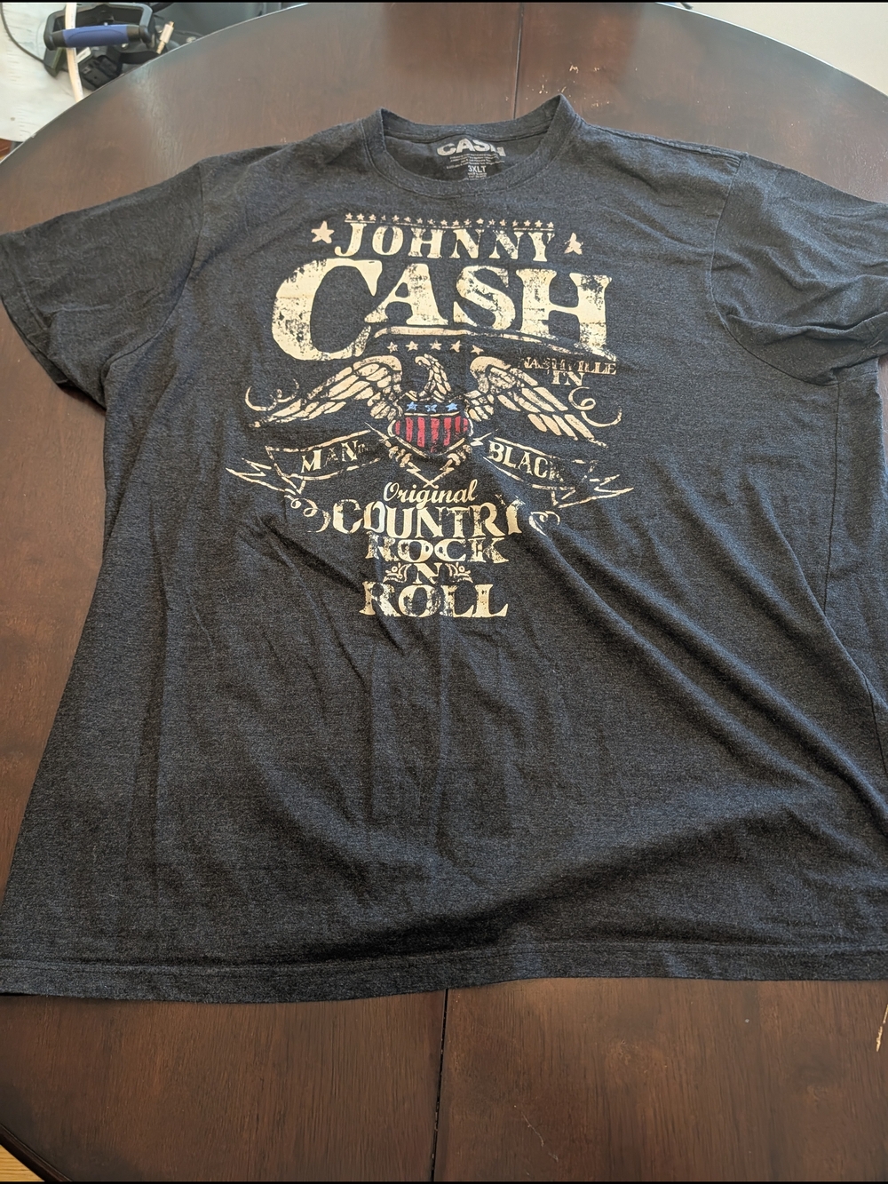 Graphic Tee - Men's Dark Gray Country Rock T-Shirt